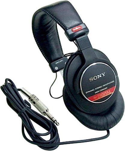 Sony MDR-CD900ST Studio Monitor Stereo Headphones - Black