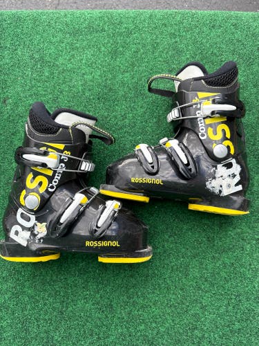 Kid's Rossignol Comp J3 Ski Boots (Used) | Mondo 19.5 (235mm)