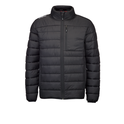 New CCM Black Team Quilted Winter Jacket | Youth XL | #191520014681