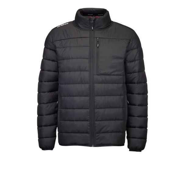 New CCM Black Team Quilted Winter Jacket | Youth XL | #191520014681