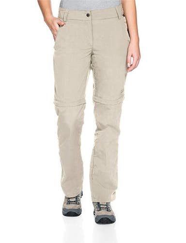 Jack Wolfskin Women's Marrakech Zip Off Pants Euro 46 US size 35/32 New