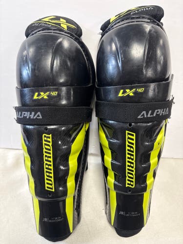 Junior Warrior Alpha LX 40 11" Shin Pads (Used)