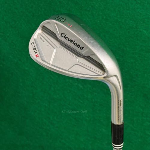 Cleveland CBX 2 50-11 50 Gap Wedge Dynamic Gold 115 Steel Wedge Flex
