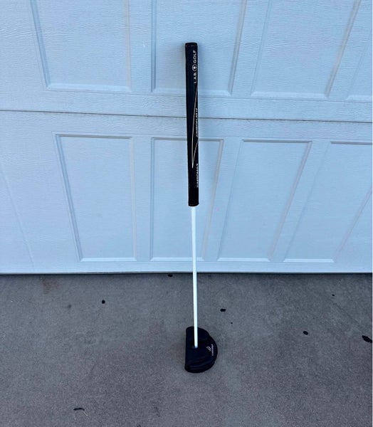 White 2025 Black Lab Golf Black Lab Golf Custom Counterbalanced Left Hand Putter 47" (Used)