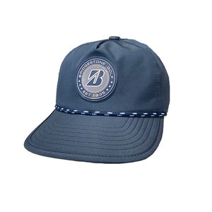 NEW Bridgestone Crusher Navy Adjustable Snapback Golf Hat/Cap