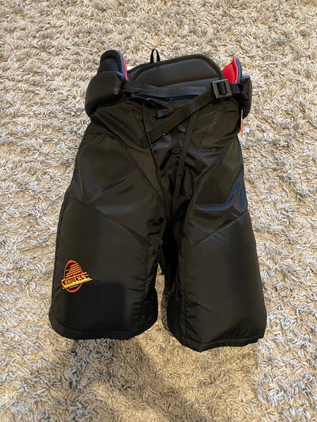 CANUCKS FLYING SKATE HP45 HOCKEY PANTS LARGE -1