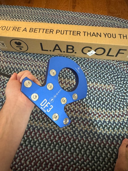 2025 blue Lab Golf Lab Golf Custom Counterbalanced Right Handed Putter 35" (Used) 69 lie angle
