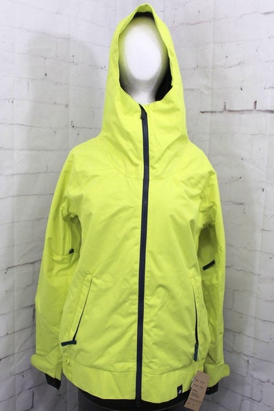 Ride Somerset Snowboard Shell Jacket, Women's Medium, Lemon Drop Yellow New
