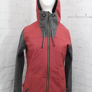 Ride Cappel Runaway Hybrid Snowboard Hoodie/Jacket, Womens Medium Rusty Rose