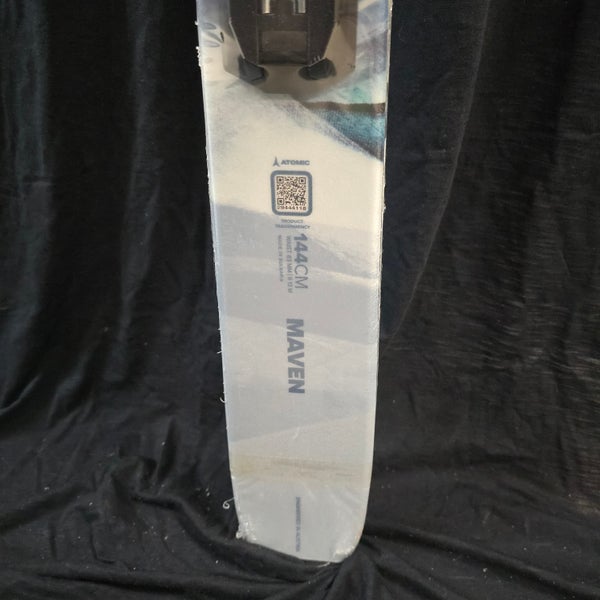 Unisex All Mountain 144 cm & 153 cm Atomic Maven 84 Skis With Bindings (New)