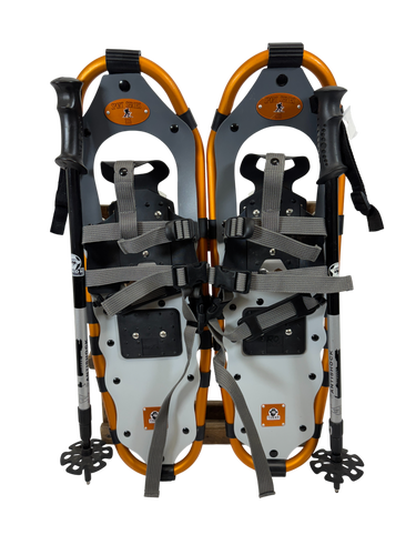 Yukon Charlies Sport Series 825 Snowshoes W/ Adjustable Trekking Poles