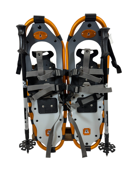 Yukon Charlies Sport Series 825 Snowshoes W/ Adjustable Trekking Poles