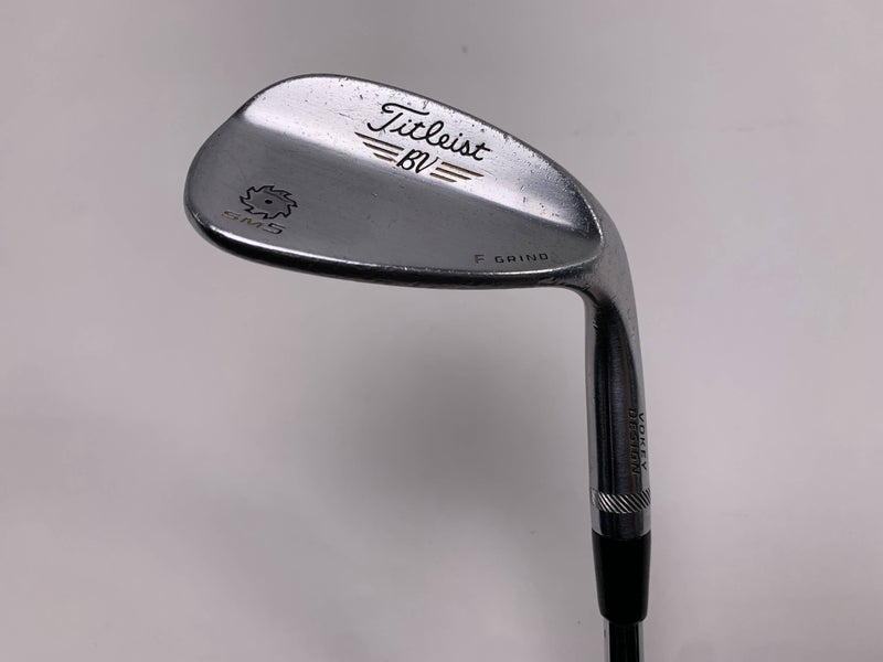Titleist Vokey SM5 Tour Chrome Sand Wedge SW 56* 14 Bounce Wedge Steel Mens RH