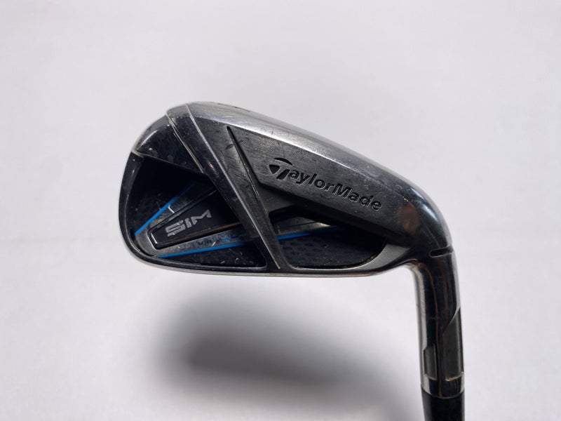 TaylorMade SIM MAX Single 6 Iron KBS Max Regular Steel Mens RH