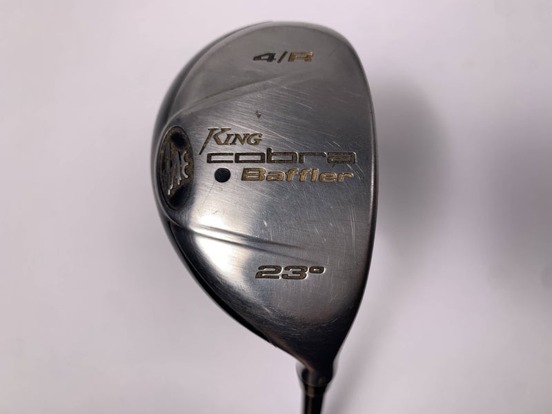 Cobra Baffler 2005 4 Hybrid 23* Aldila NV HL 65g Stiff Graphite Mens RH