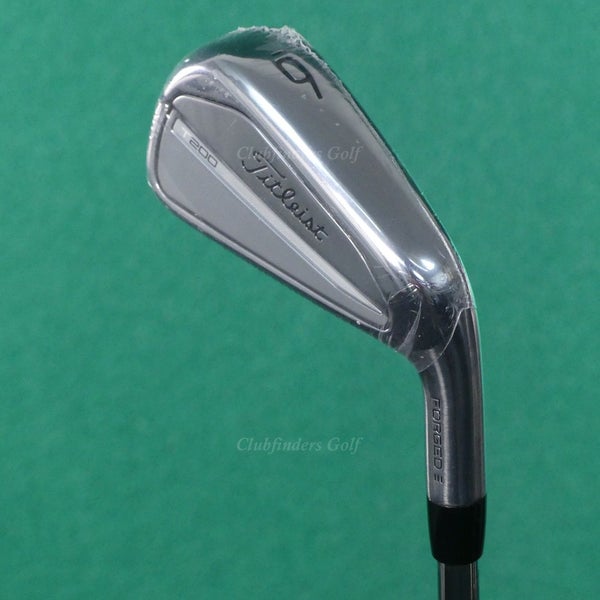 NEW Titleist T200 2023 Forged Single 6 Iron Project X Rifle 6.0 Steel Stiff