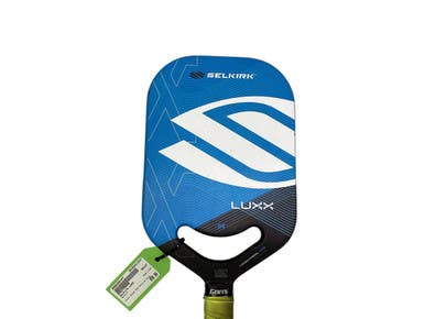 Used Selkirk LUXX Pickleball Racquet Black And Carolina Blue 11347-S000258147