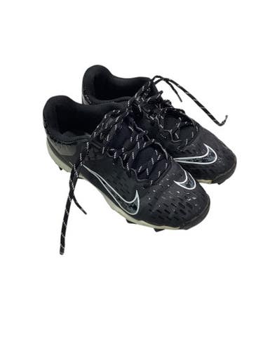Used Nike DIAMOND SOFTBALL BB/SB Cleats Black Junior 03.5 11347-S000258141