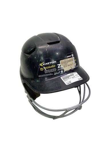 Used Easton Z5 JR HELMET Batting Helmet w/Mask Black MD 11347-S000258137
