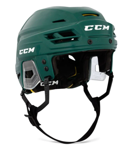 New CCM Dark Green Tacks 710 Helmet | Senior S | #191520343538