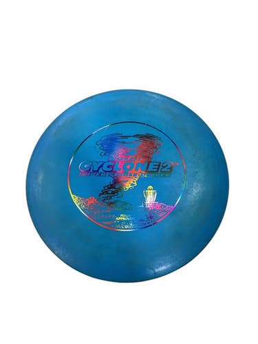 Used Discraft CYCLONE2 Disc Golf Driver Carolina Blue 11347-S000258104