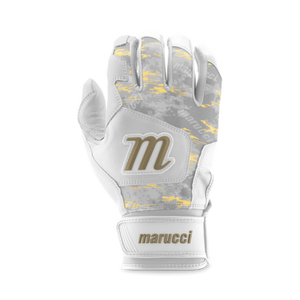 New Marucci GXR BB/SB Batting Gloves White SM 11347-MRCMBGGXRYWSM