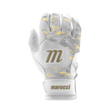 New Marucci GXR BB/SB Batting Gloves White SM 11347-MRCMBGGXRYWSM