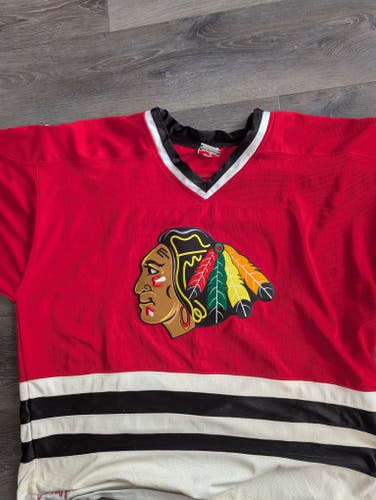 Red Hawks lookalike XL Men's Jersey (Used) (NOT OFFICIAL BLACKHAWKS)