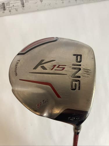 Ping K15 Titanium Driver 12* With Soft-Regular Senior Graphite Shaft