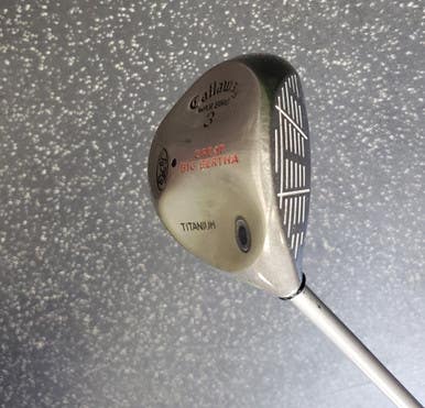 Used Callaway BIG BERTHA Mens Fairway Wood RH 3 Wood 11849-S000033086