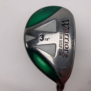 Warrior Custom Golf 3 Hybrid 19* Tour 3.1 Regular Graphite Mens RH