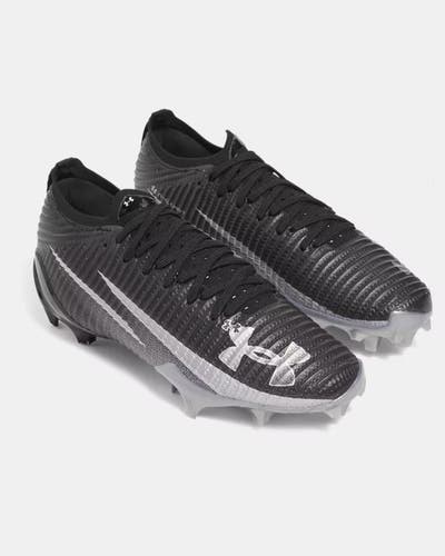 new men's 9.5 Under Armour Men's Blur Pro Football/lacrosse Cleats 3028220-003