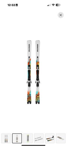 Unisex 2025 Salomon  Addikt Pro 76 163 cm All Mountain Skis With Bindings Max Din 12 (New)