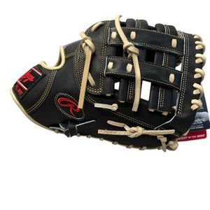 New Rawlings PRORFM18-17BCS BB/SB First Base RH Throw Black And Tan 12 1/2" 11835-S000200079
