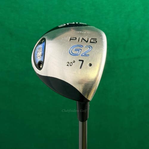Ping G2 Black Dot Fairway 20 7 Wood Factory TFC 100 Graphite Regular