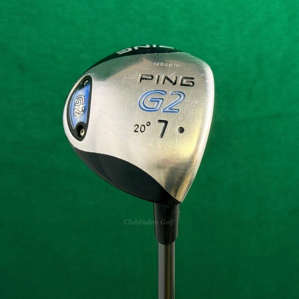 Ping G2 Black Dot Fairway 20 7 Wood Factory TFC 100 Graphite Regular