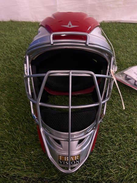 Red All Star MVP4000 Catcher's Mask (New)