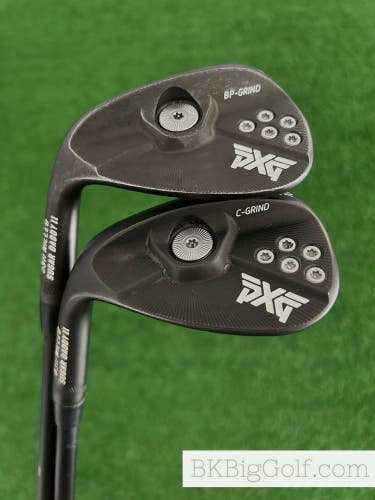 LH PXG Sugar Daddy II Black 2 Wedge Set (50 & 58 Degrees)