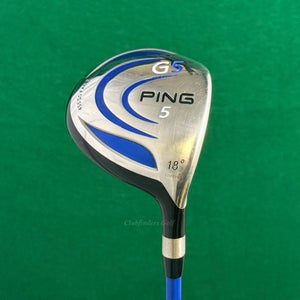 Ping G5 Fairway 18 5 Wood Grafalloy ProLaunch Blue 75R Graphite Regular