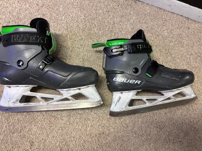 Bauer Konekt HF2 Hockey Goalie Skates 7 (Used)