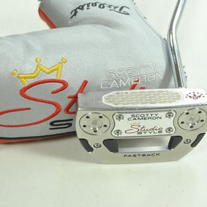 Titleist 2025 Scotty Cameron Studio Style Fastback 34" Putter RH Steel # 205115