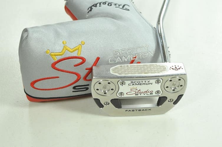 Titleist 2025 Scotty Cameron Studio Style Fastback 34" Putter RH Steel # 205115