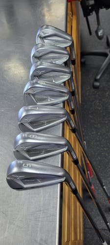 Used Mizuno JPX 919 FORGED PROJECT X LZ 5.5 Mens Iron Set RH 5I-GW/AW 11497-S000153295