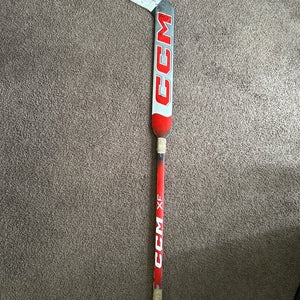 Senior CCM XF Regular Goalie Stick 25" Paddle (Used)