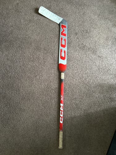 Senior CCM XF Regular Goalie Stick 25" Paddle (Used)