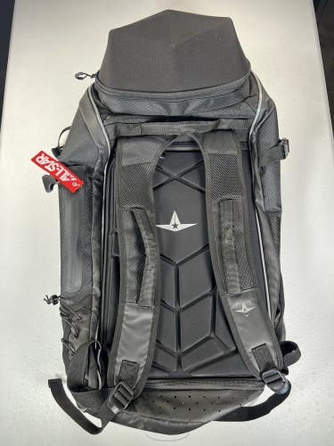 All-Star MVP Pro Series Dual Hybrid Catcher's bag backpack - black