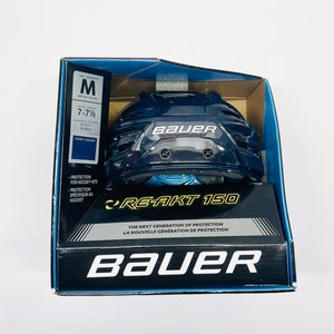 New Medium Bauer ReAkt 150 Helmet - Navy Blue