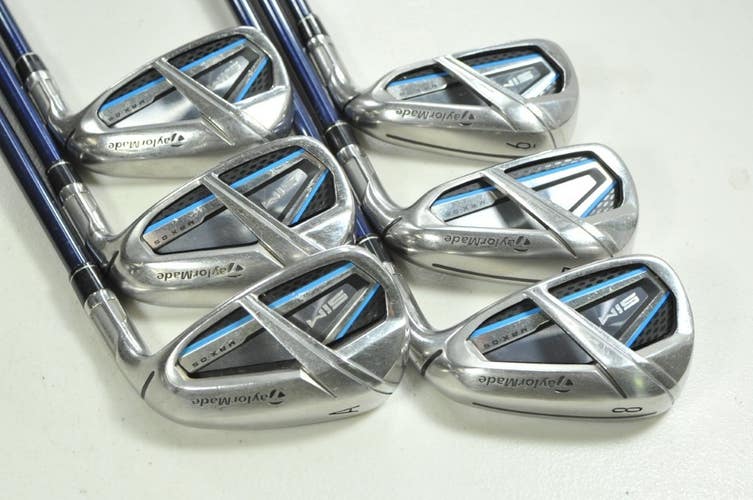TaylorMade SIM Max OS 6-PW,AW Iron Set Senior Flex RH Ventus 5 Graphite # 205114