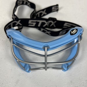 STX 4Sight Plus S Youth Lacrosse Goggles Blue Black Protective Gear Mask