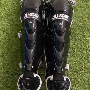 Black All Star Future Star Catcher's Leg Guard (New)